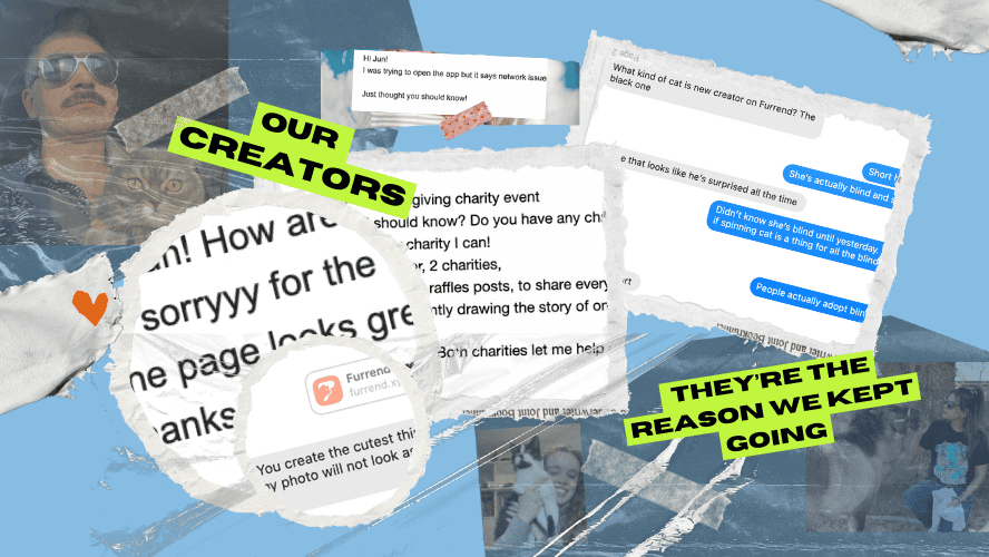 Creator quote collage