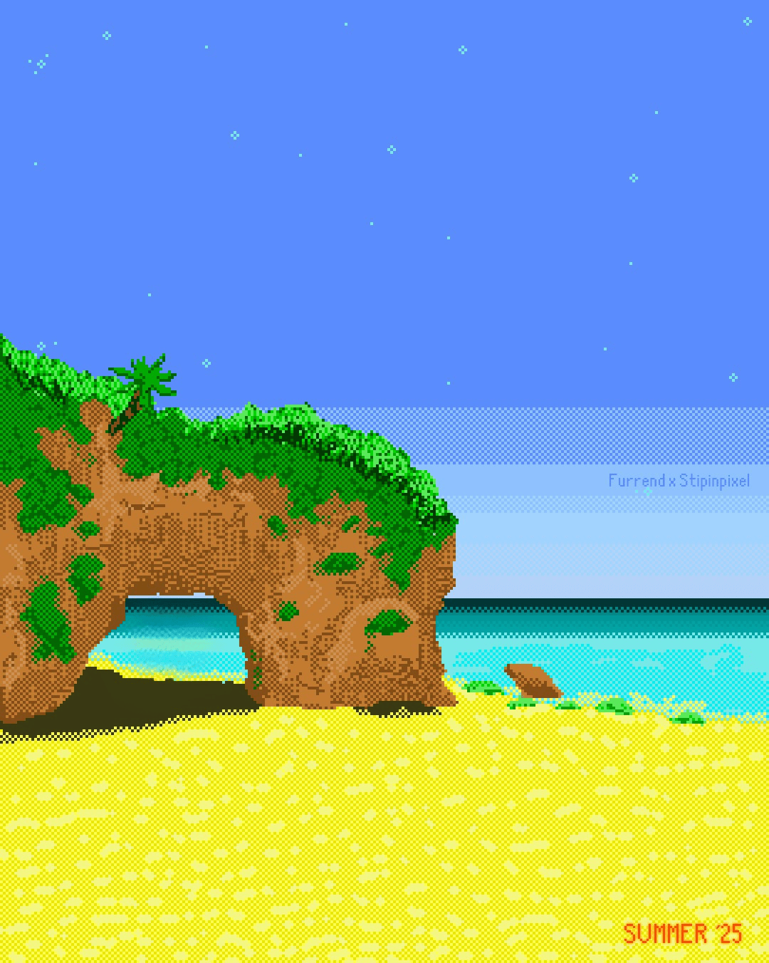 Beach clean background