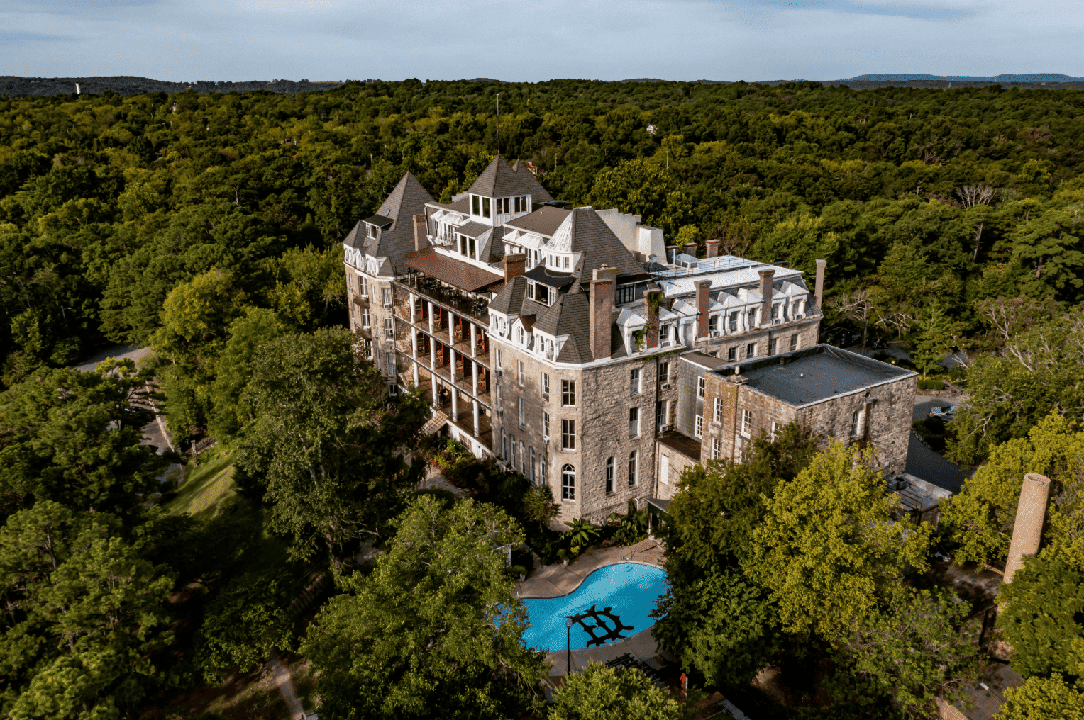 The Crescent Hotel in Eureka Springs, Arkansas