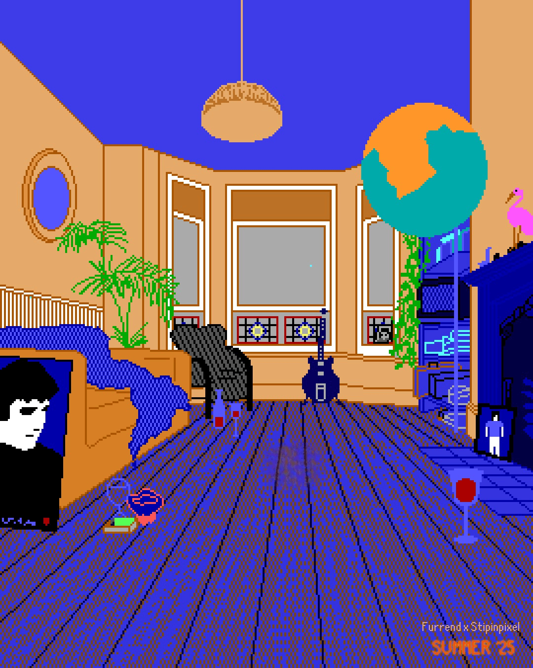 Definitely clean background