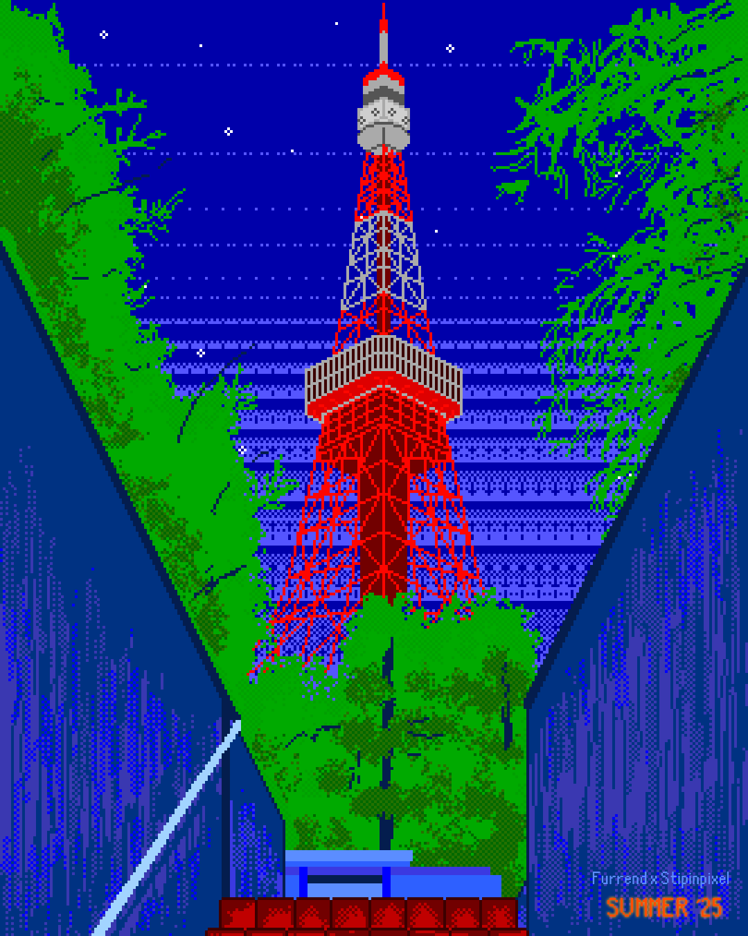 Tokyo clean background