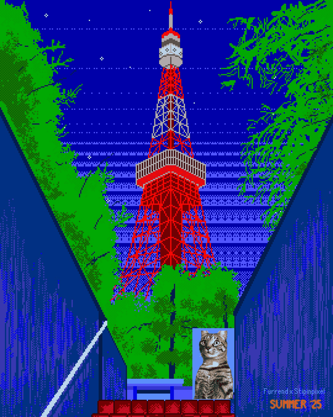 Tokyo Pawer - Furrend Hot Summer Vacay